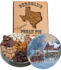 PECAN PIE GIFT COMBO 7  2.5 LB TIN DESIGN